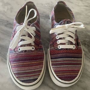 Vans- Multicolor Guate Weave Canvas Shoes